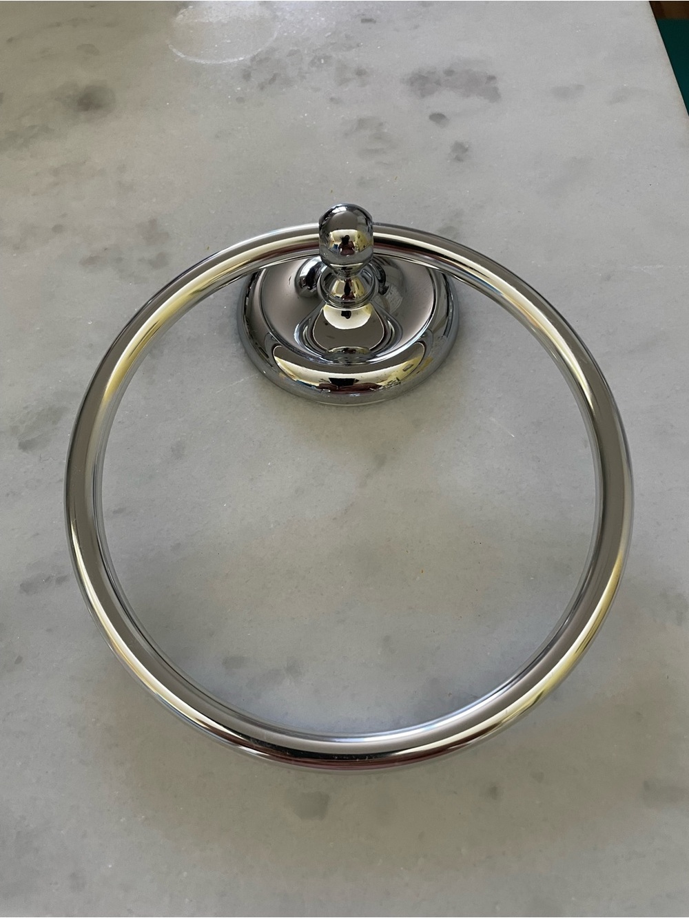 Wall Mount Androme Polished Chrome Towel Ring Holder